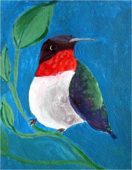 No 94: Red-throated Hummingbird