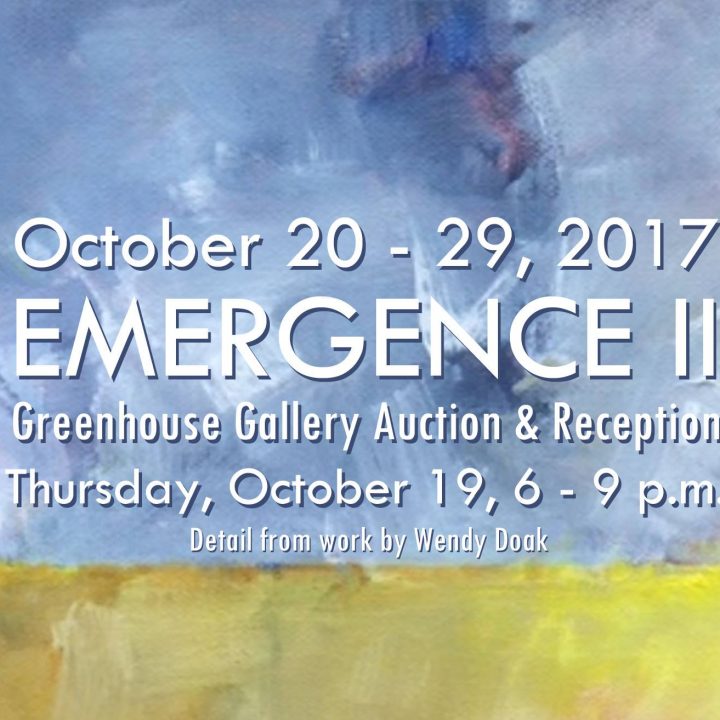 Emergence II: Greenhouse Gallery exhibit at Rawlings Conservatory