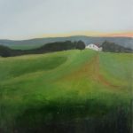 Sunset Over the Farm