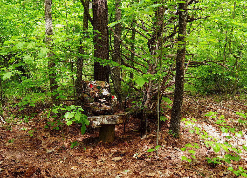 Shelter In Place, outdoor installation by Bridgette Guerzon Mills