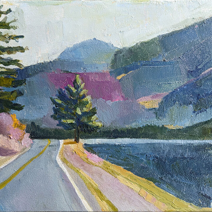 A Drive By the Lake