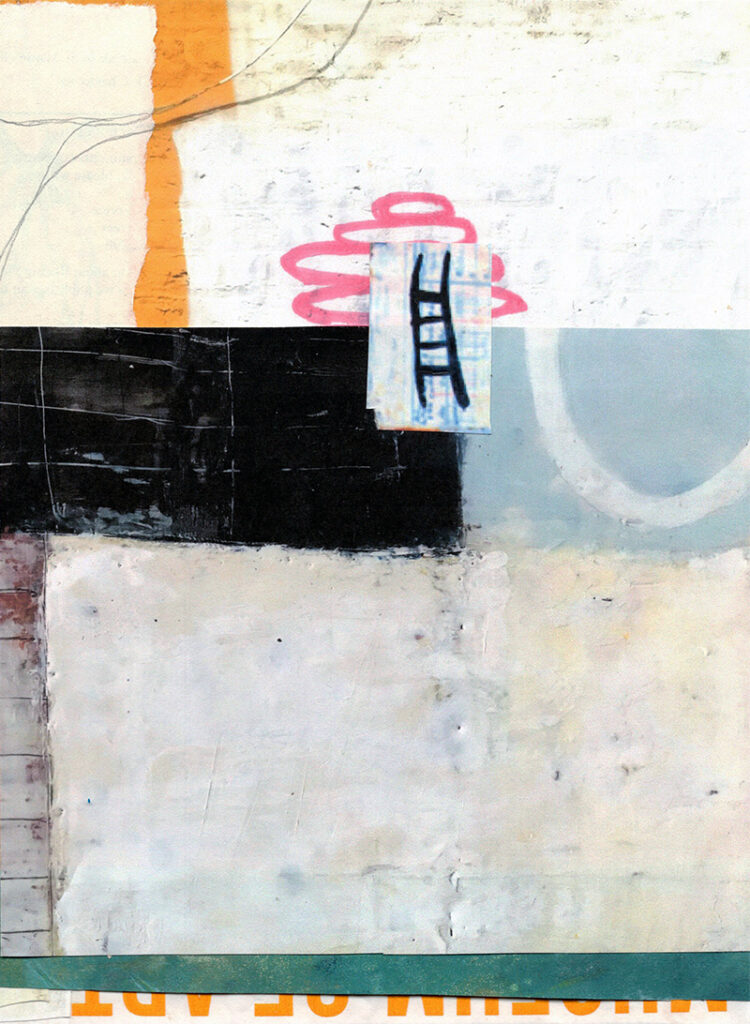 Guides is a collage by Bridgette Guerzon Mills
